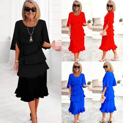 Womens tiered long summer - long,