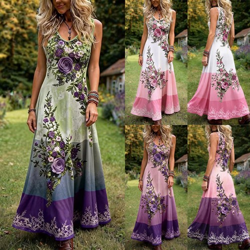Women summer boho floral - uk,