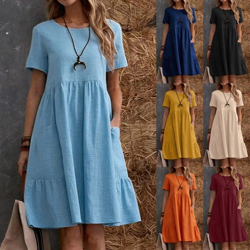 Ladies summer pocket casual - ladies,