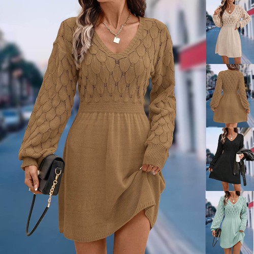 Womens hollow knitted casual - hollow,