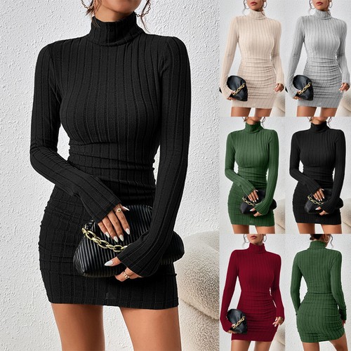 Ladies ribbed stretch - stretch, long